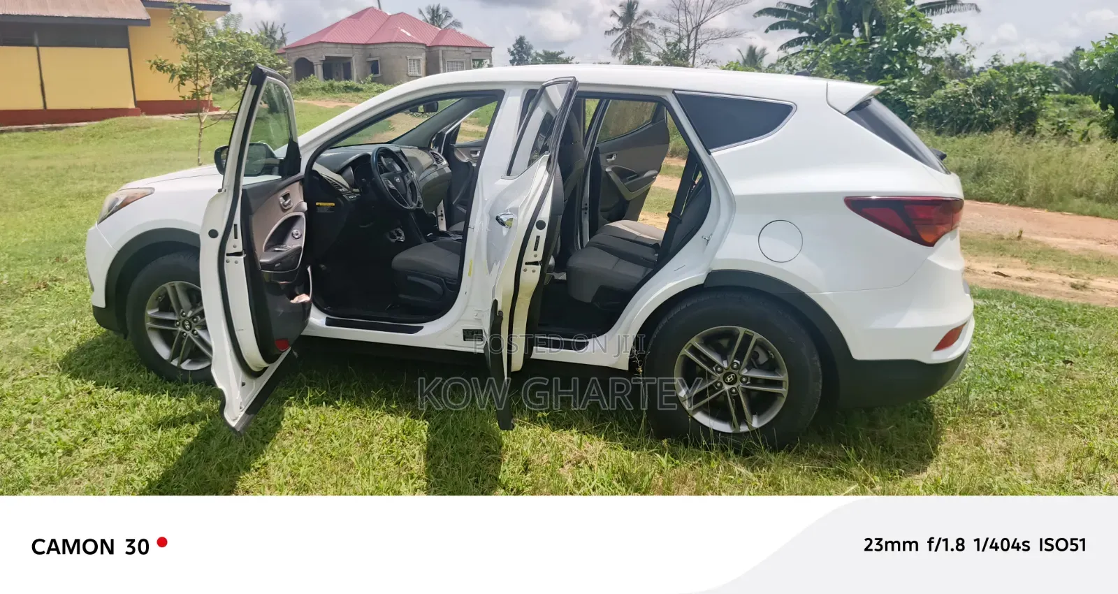 Hyundai Santa Fe 2018 White