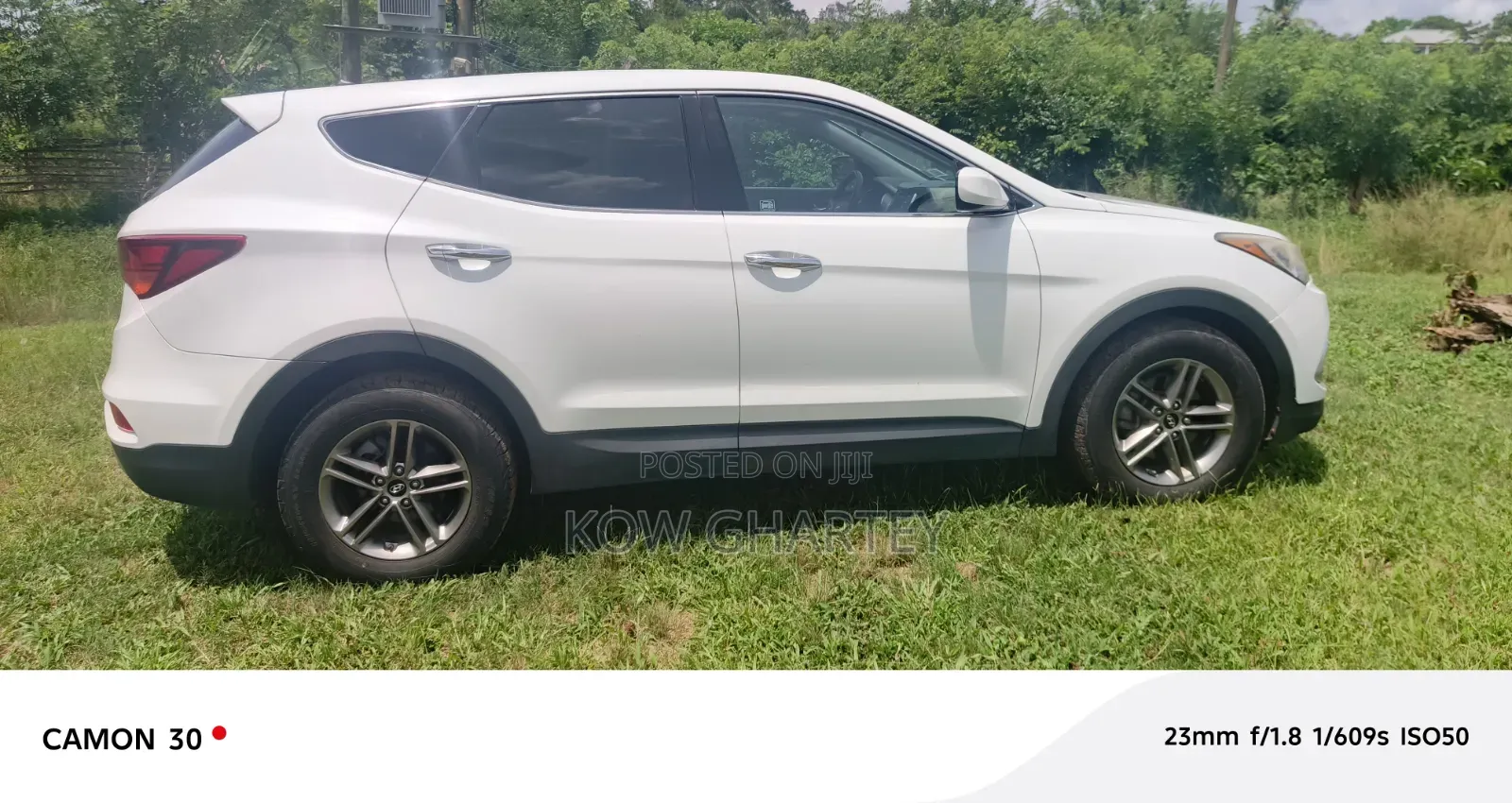 Hyundai Santa Fe 2018 White