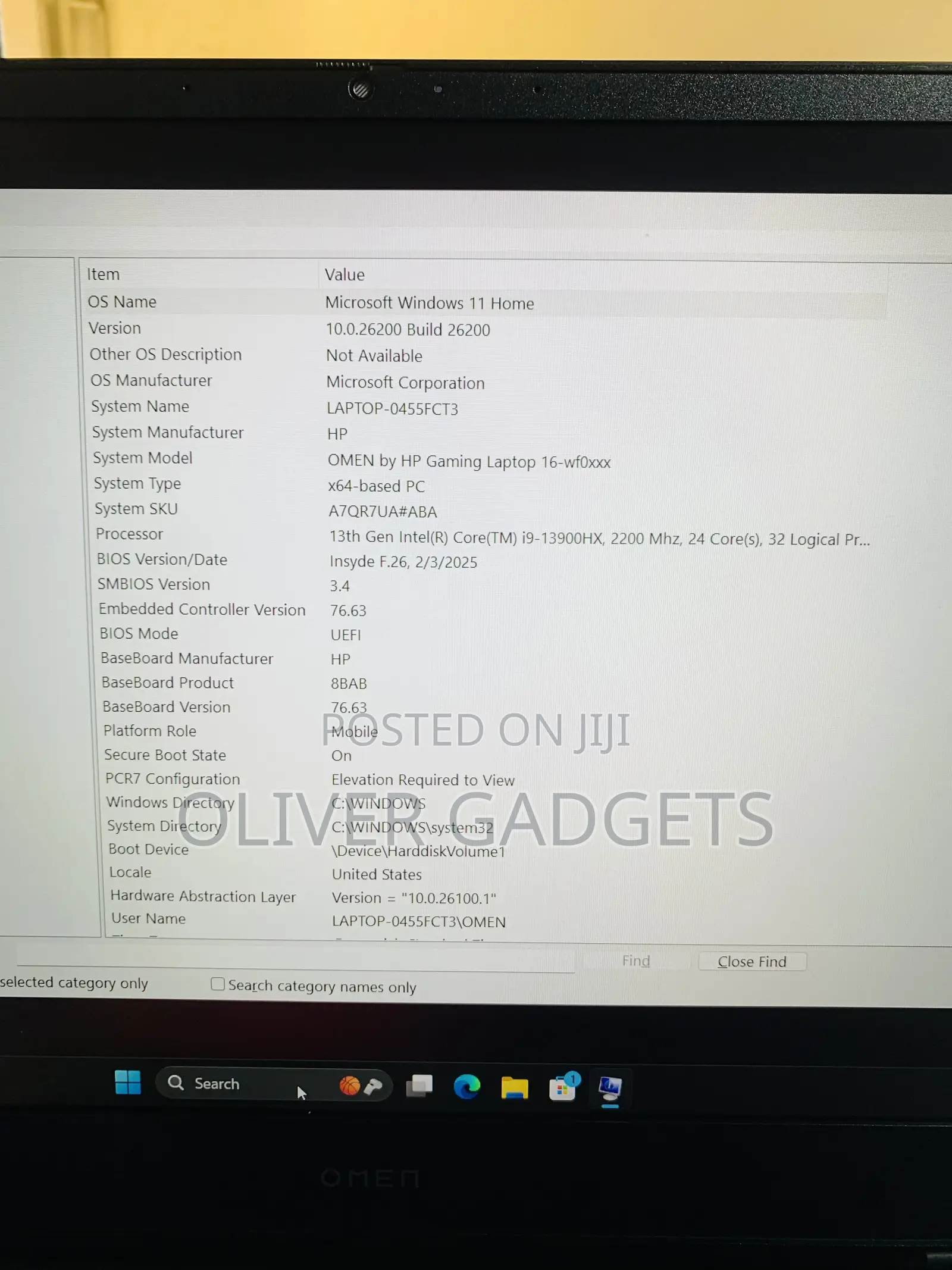 Laptop HP Omen 16 16GB Intel Core i9 SSD 1T