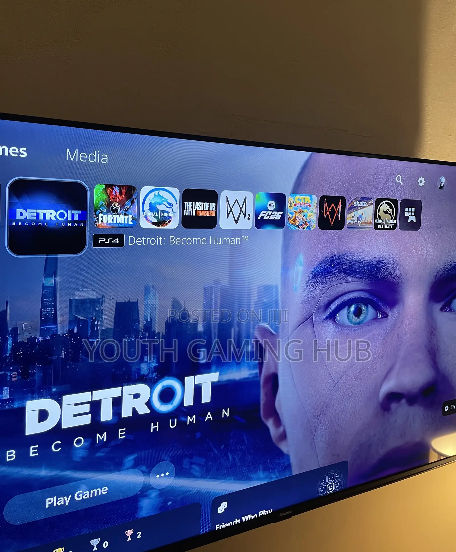 Detroit Become Human (Ps4) Game