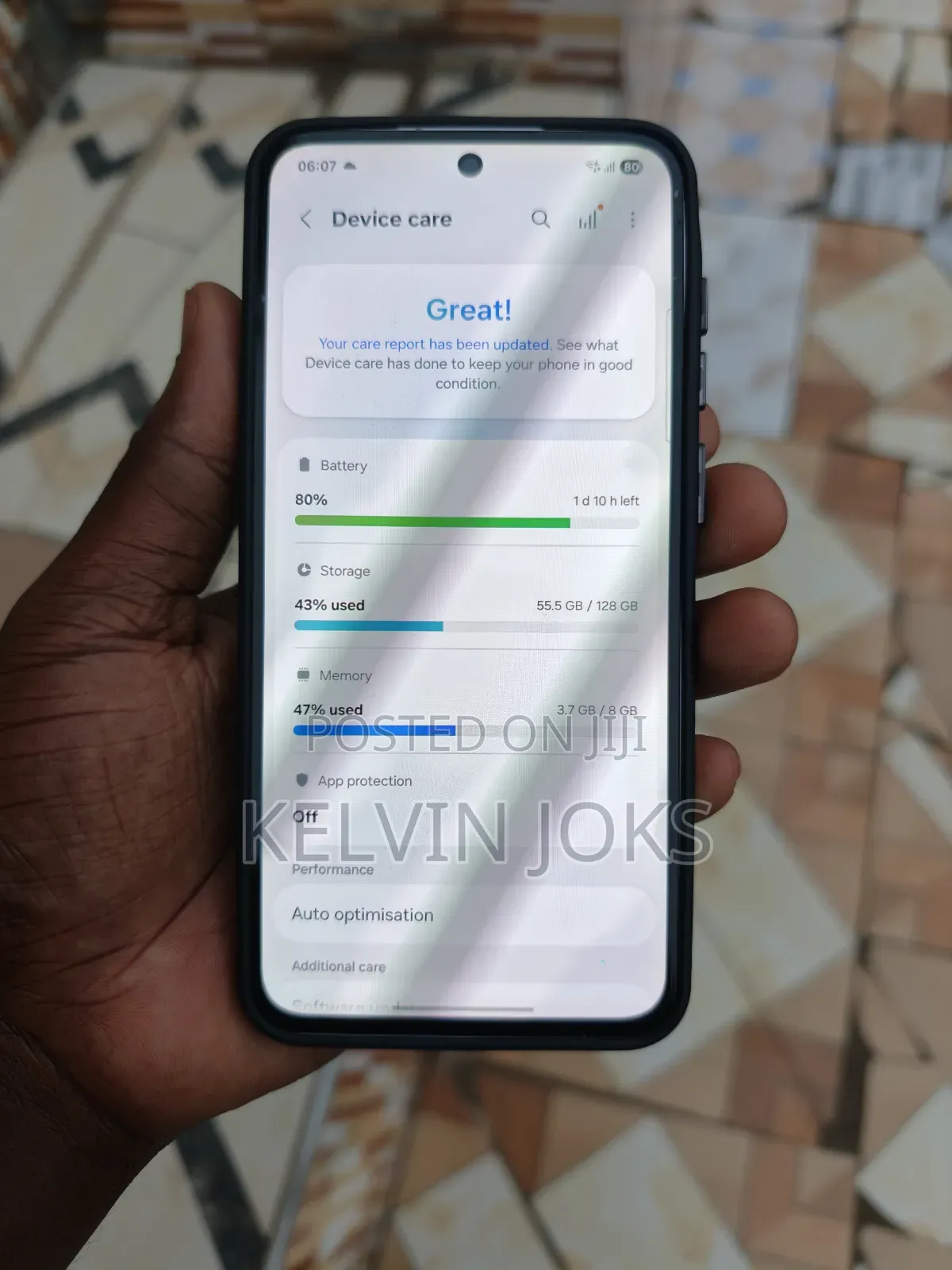 Samsung Galaxy A56 128 GB Gray