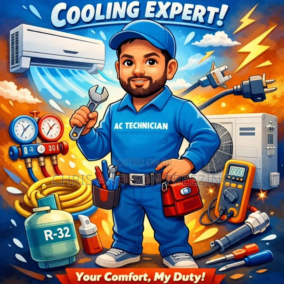 We Do Repair Fridge and Install Air Condition, Many More