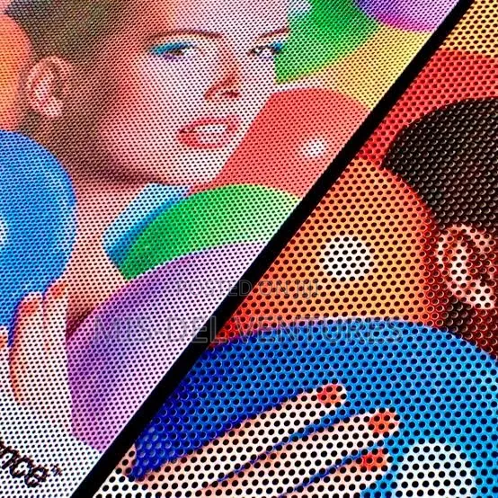 Perforated Vinyl Printing