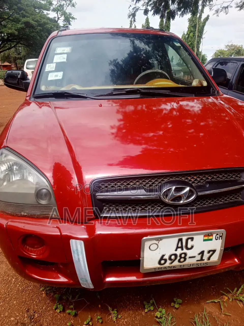 Hyundai Tucson Limited w/XM FWD 2008 Red