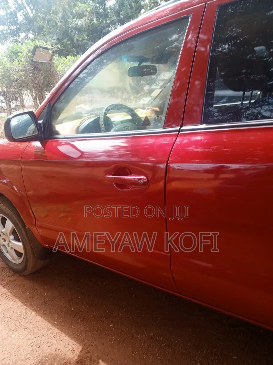 Hyundai Tucson Limited w/XM FWD 2008 Red