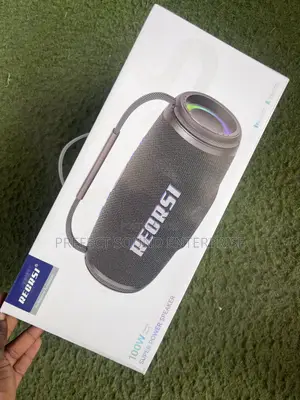Recrsi Portable Bluetooth Speaker With Wireless Connectivity