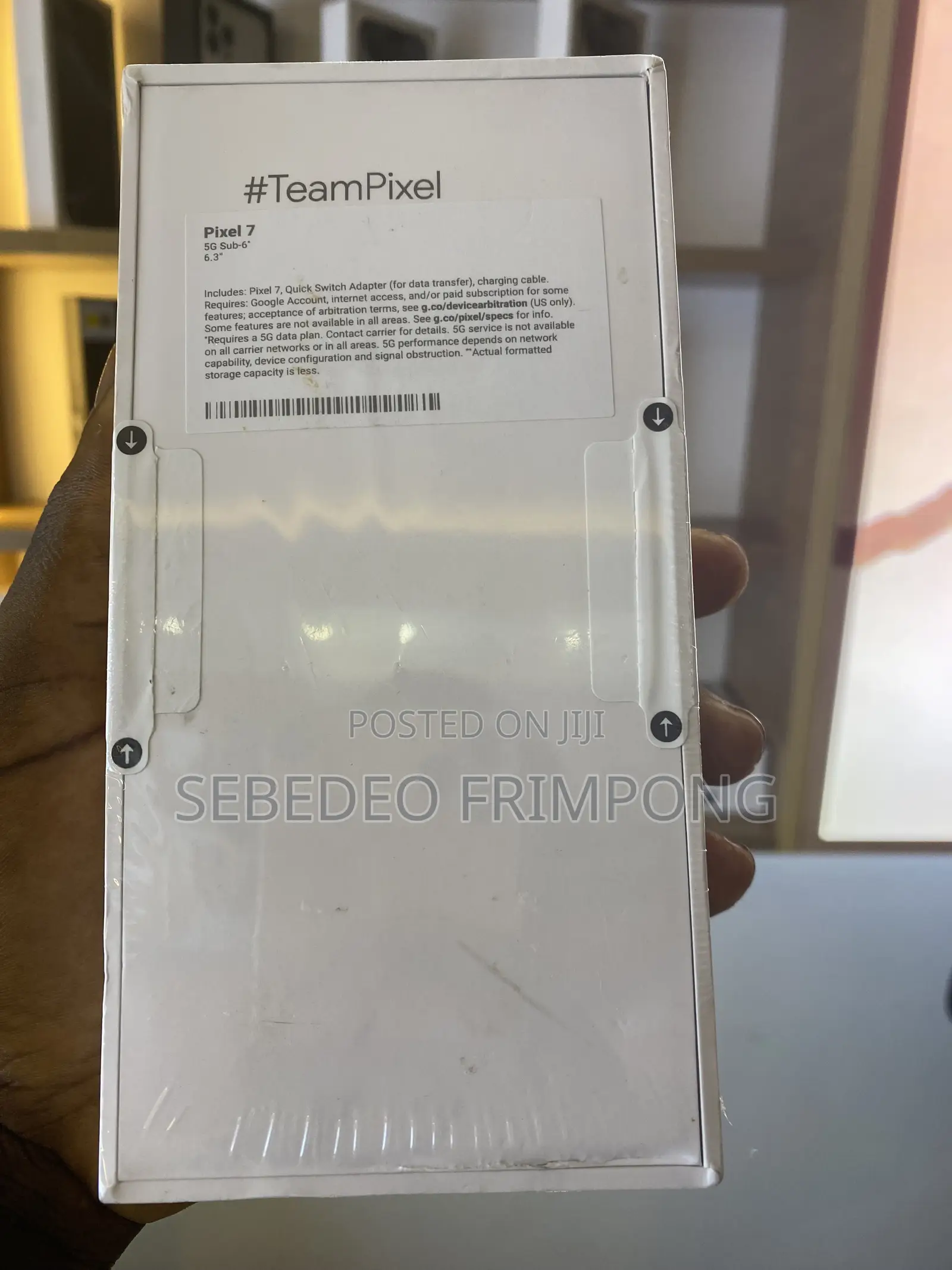 New Google Pixel 7 128 GB Black