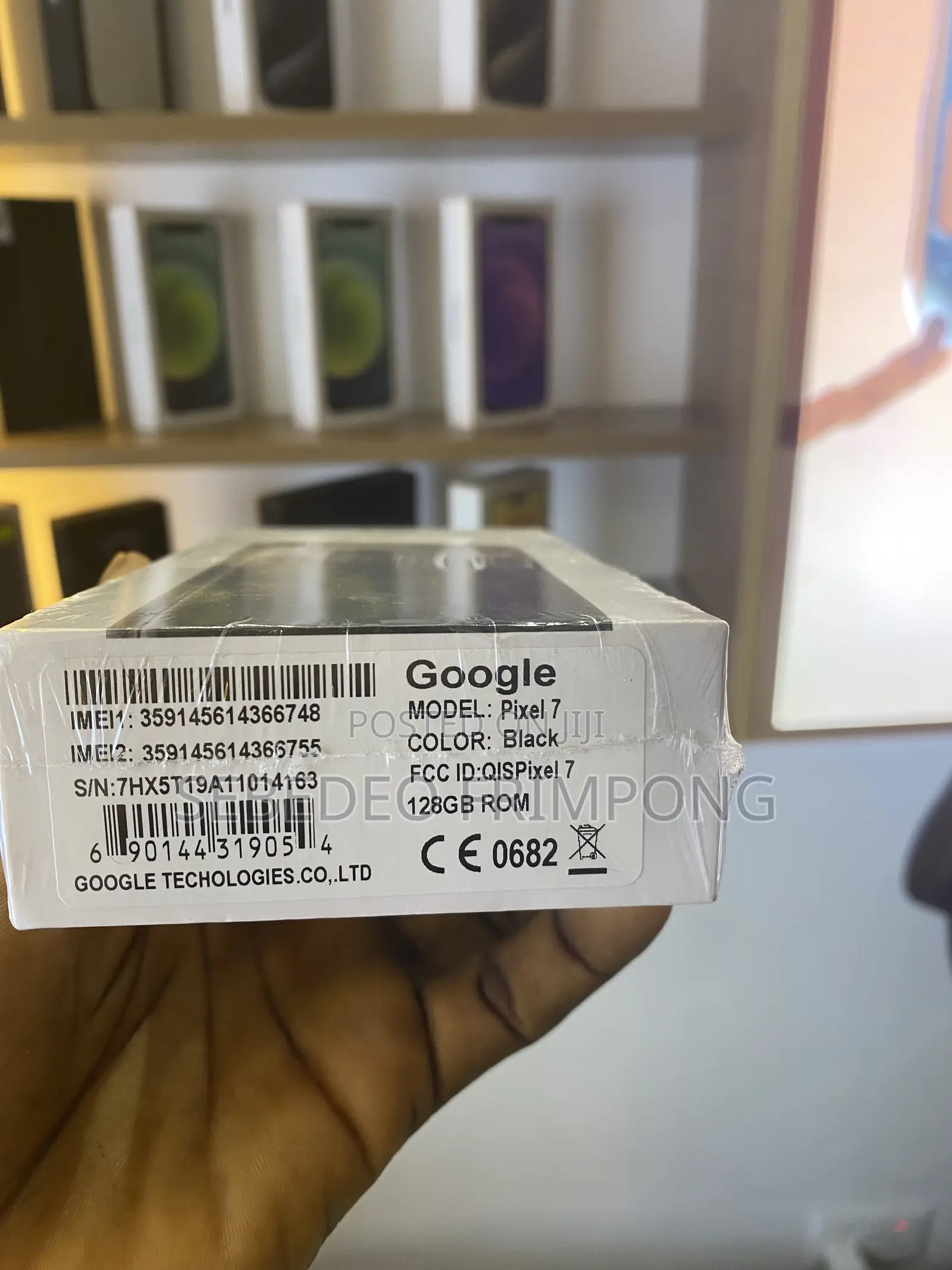 New Google Pixel 7 128 GB Black