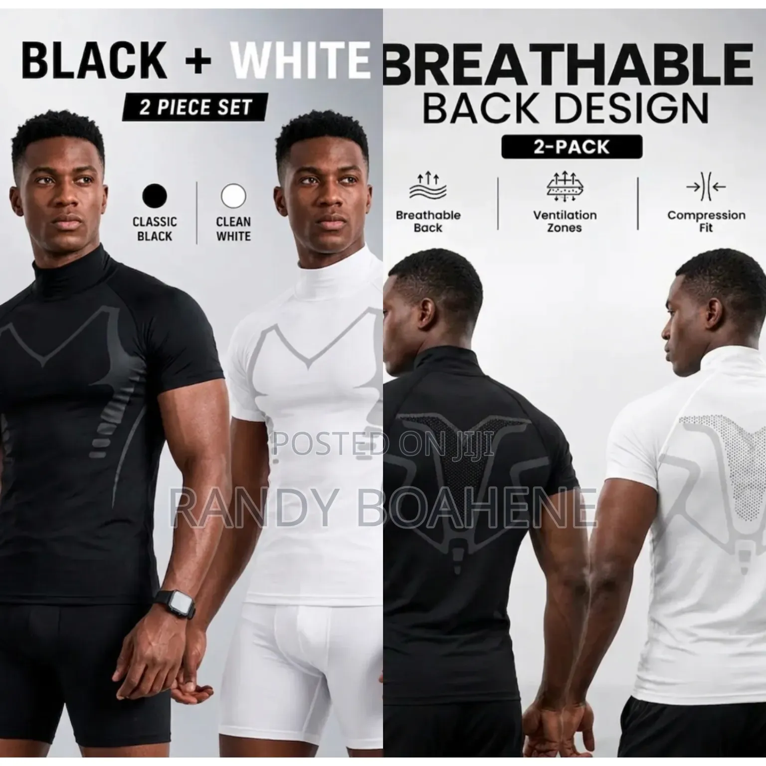 High Collar Short Sports Sleeves