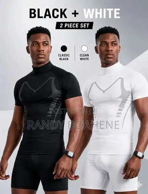 High Collar Short Sports Sleeves