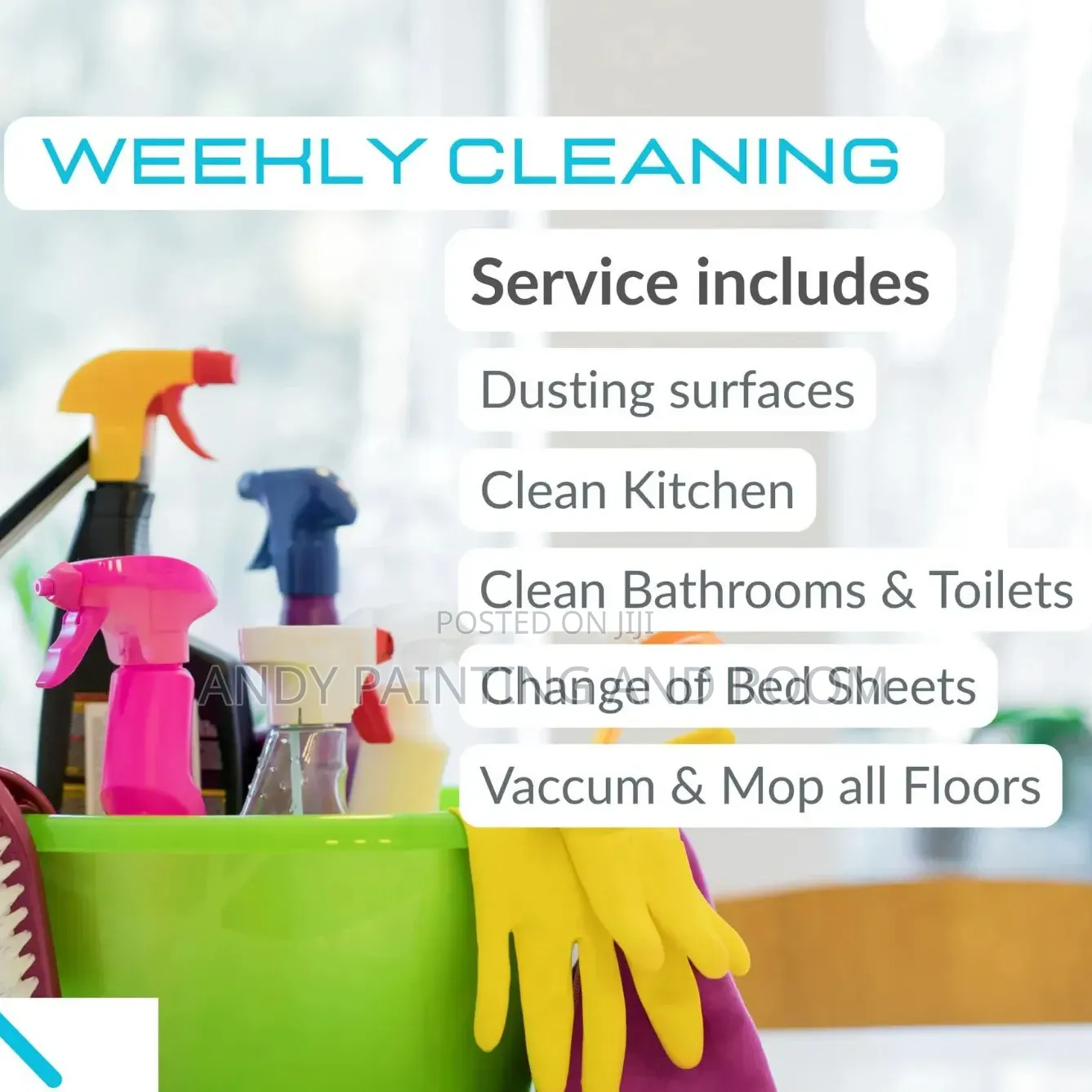 On-Demand Cleaning: Fast Thorough