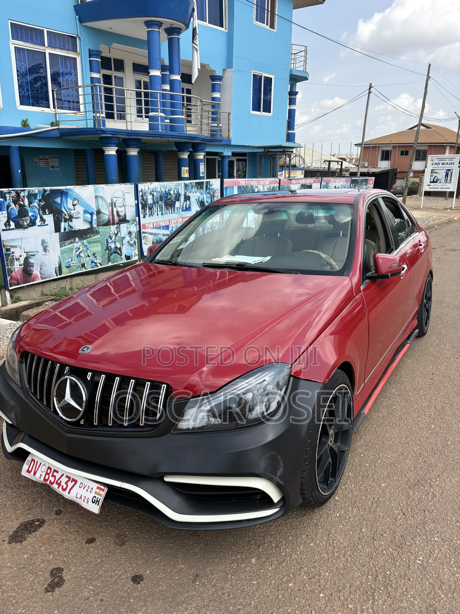 Mercedes-Benz C250 2014 Red