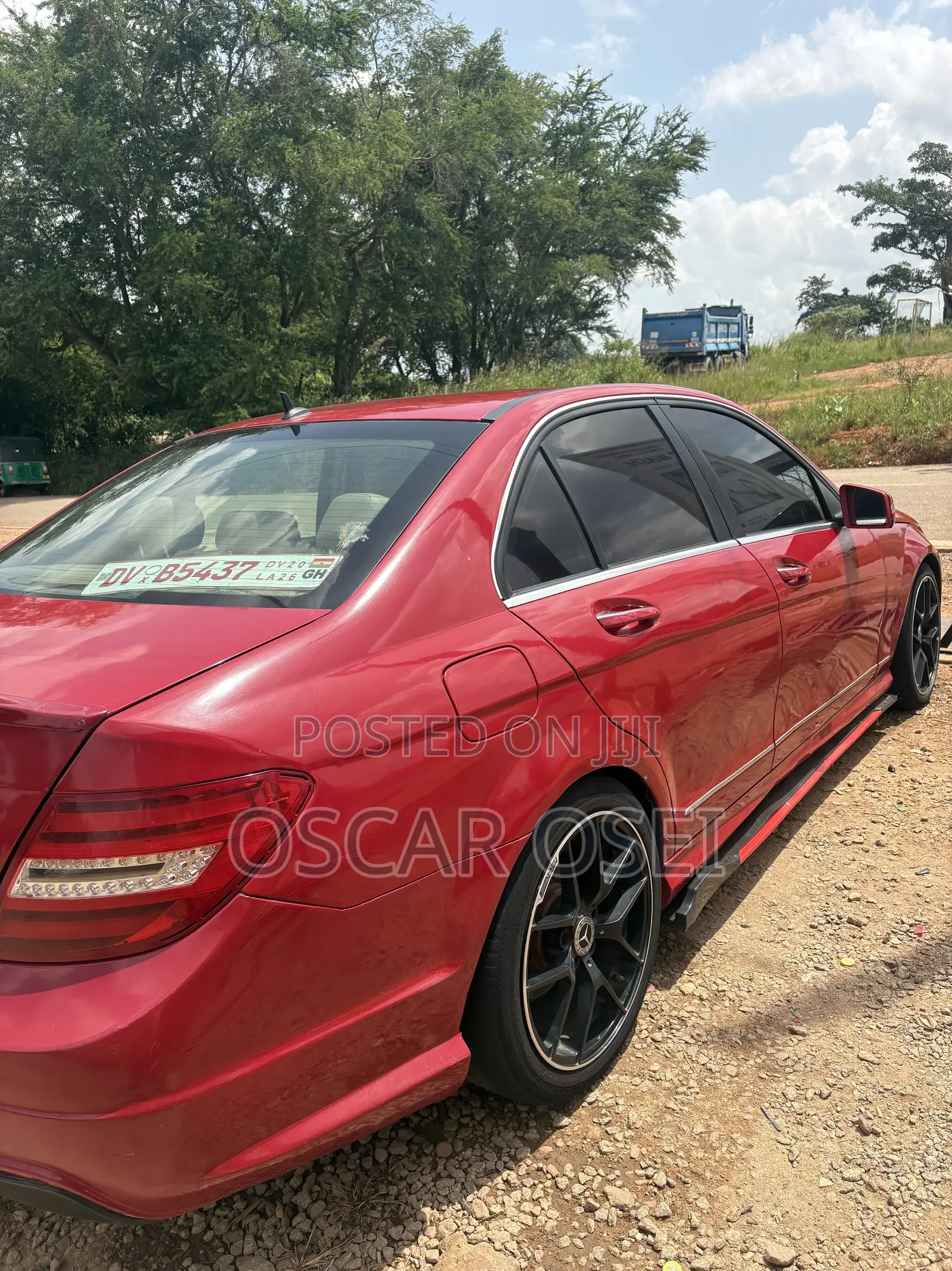 Mercedes-Benz C250 2014 Red