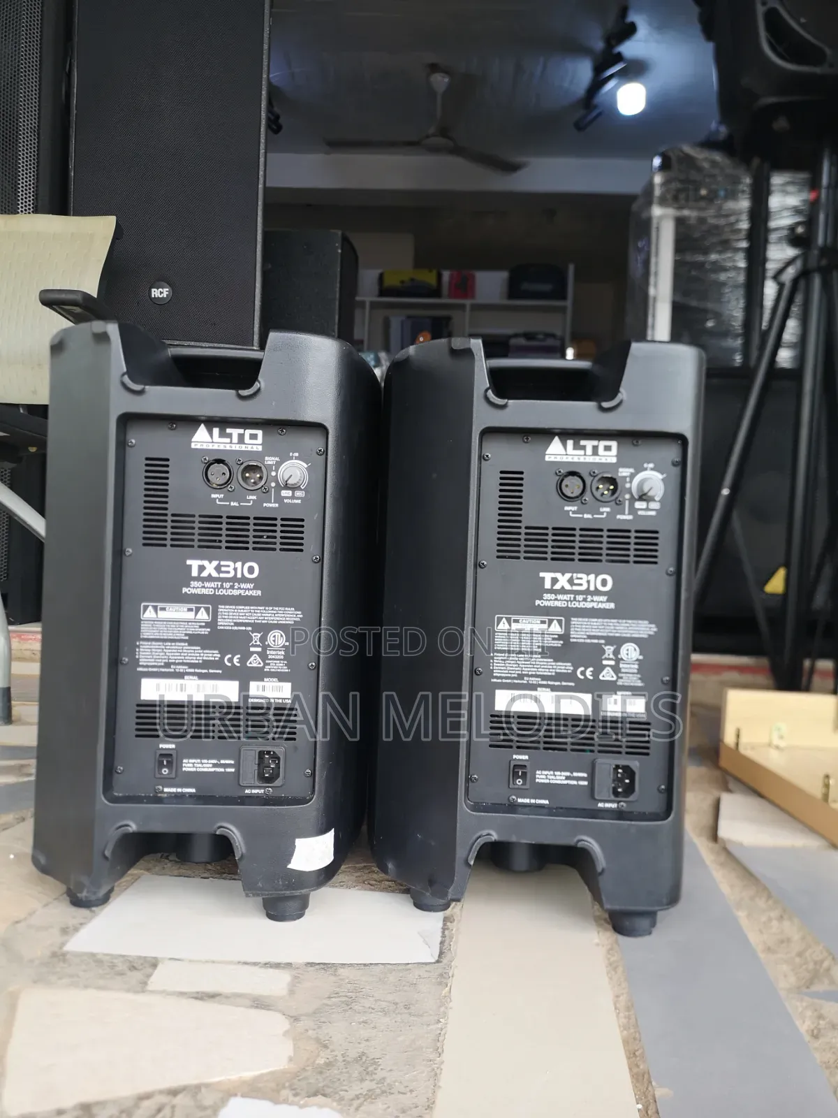 Alto Professional Tx310 Powered Loudspeakers