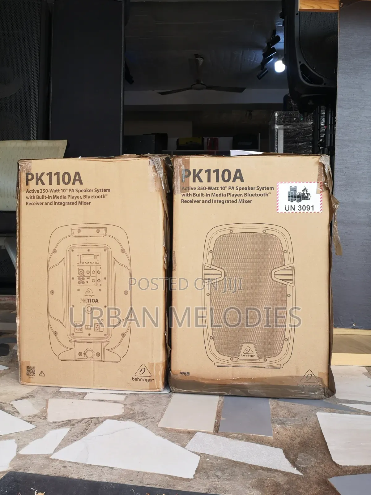 Behringer Pk110a Active Loudspeakers