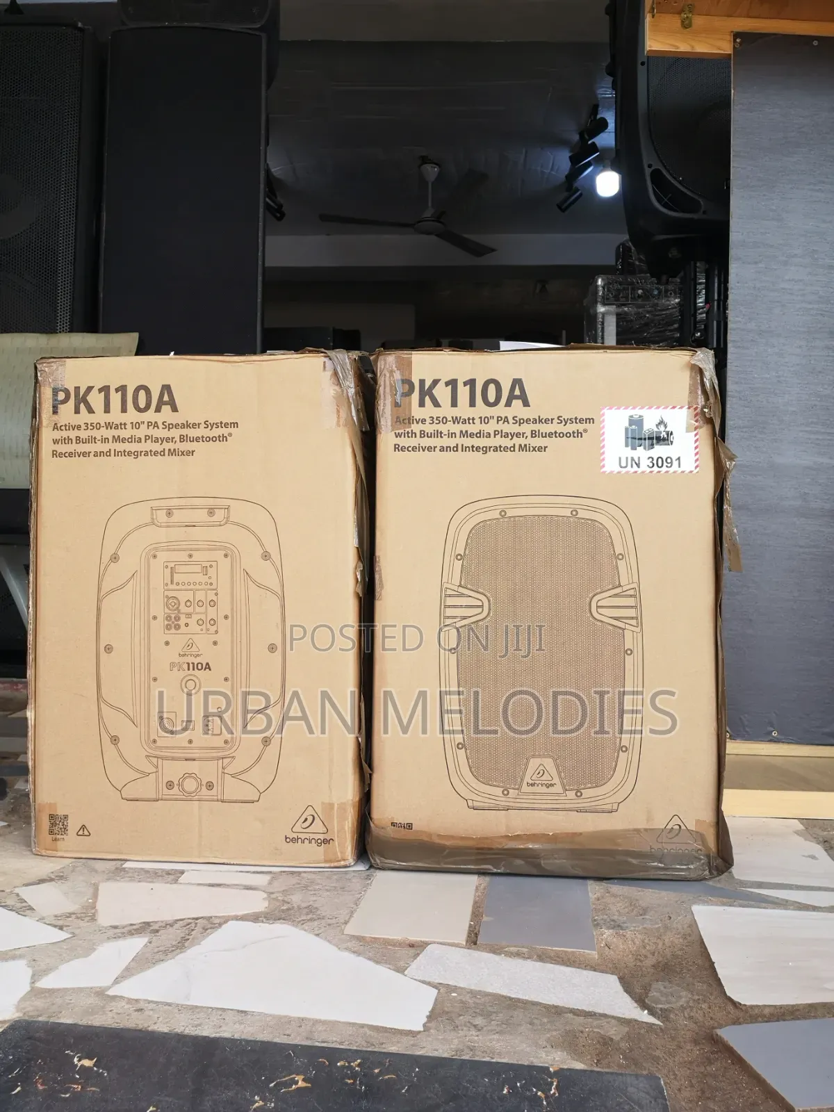 Behringer Pk110a Active Loudspeakers
