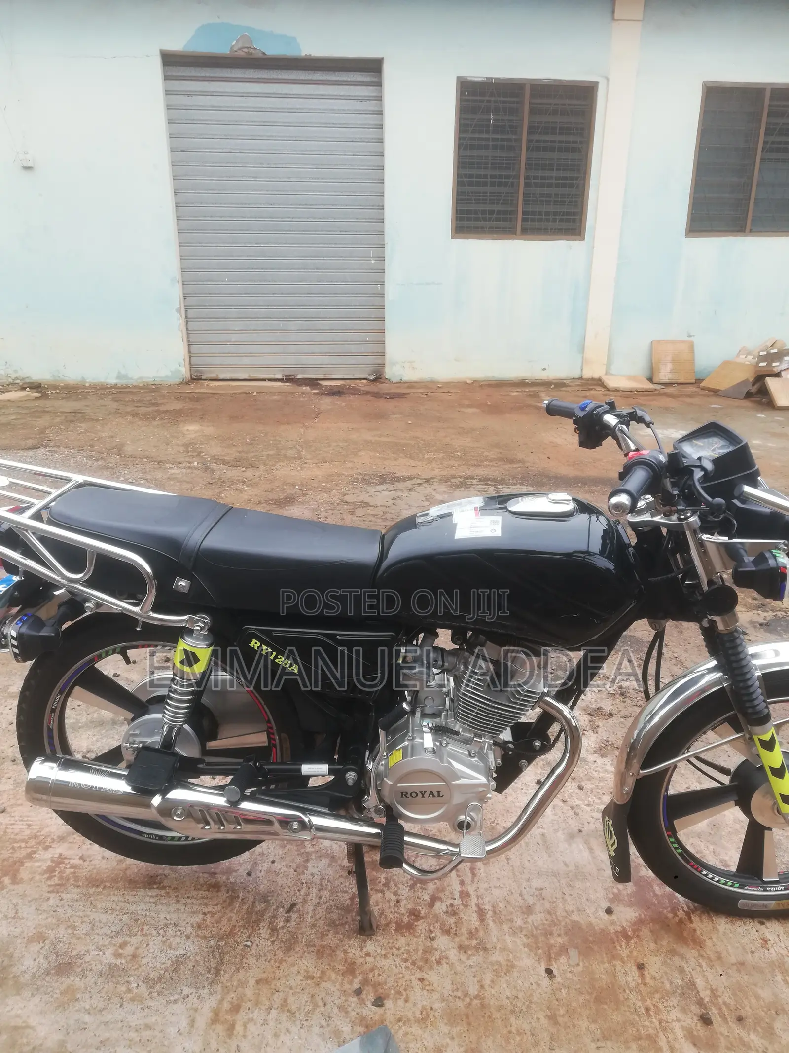 New Royal Motorcycle 2026 Black