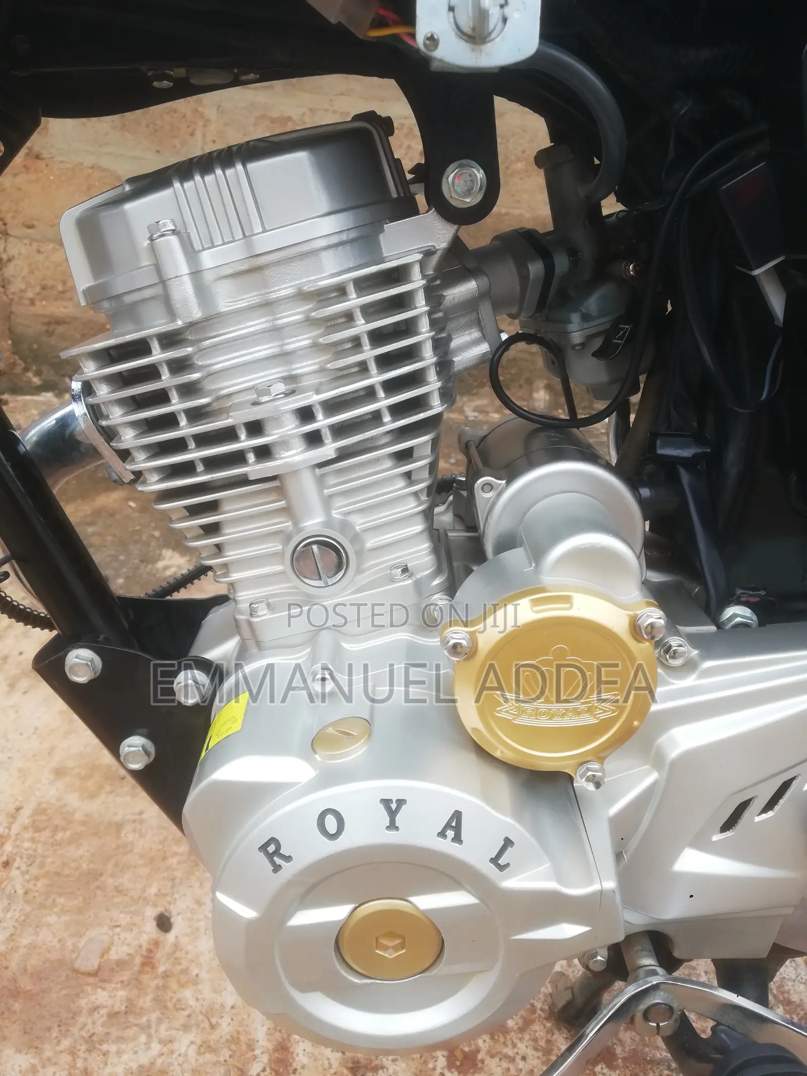 New Royal Motorcycle 2026 Black
