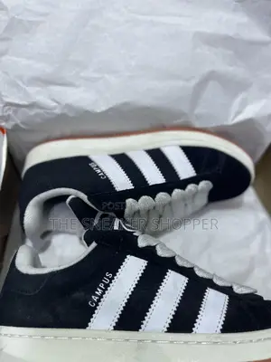 Adidas Campus Ad Black And White Stripes