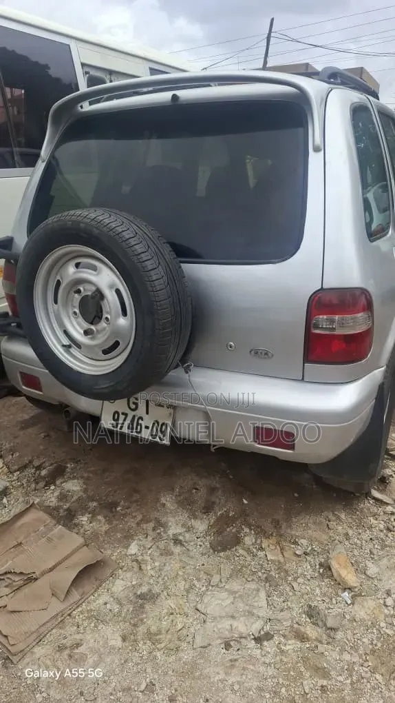 Kia Sportage Cabriolet 2001 Silver