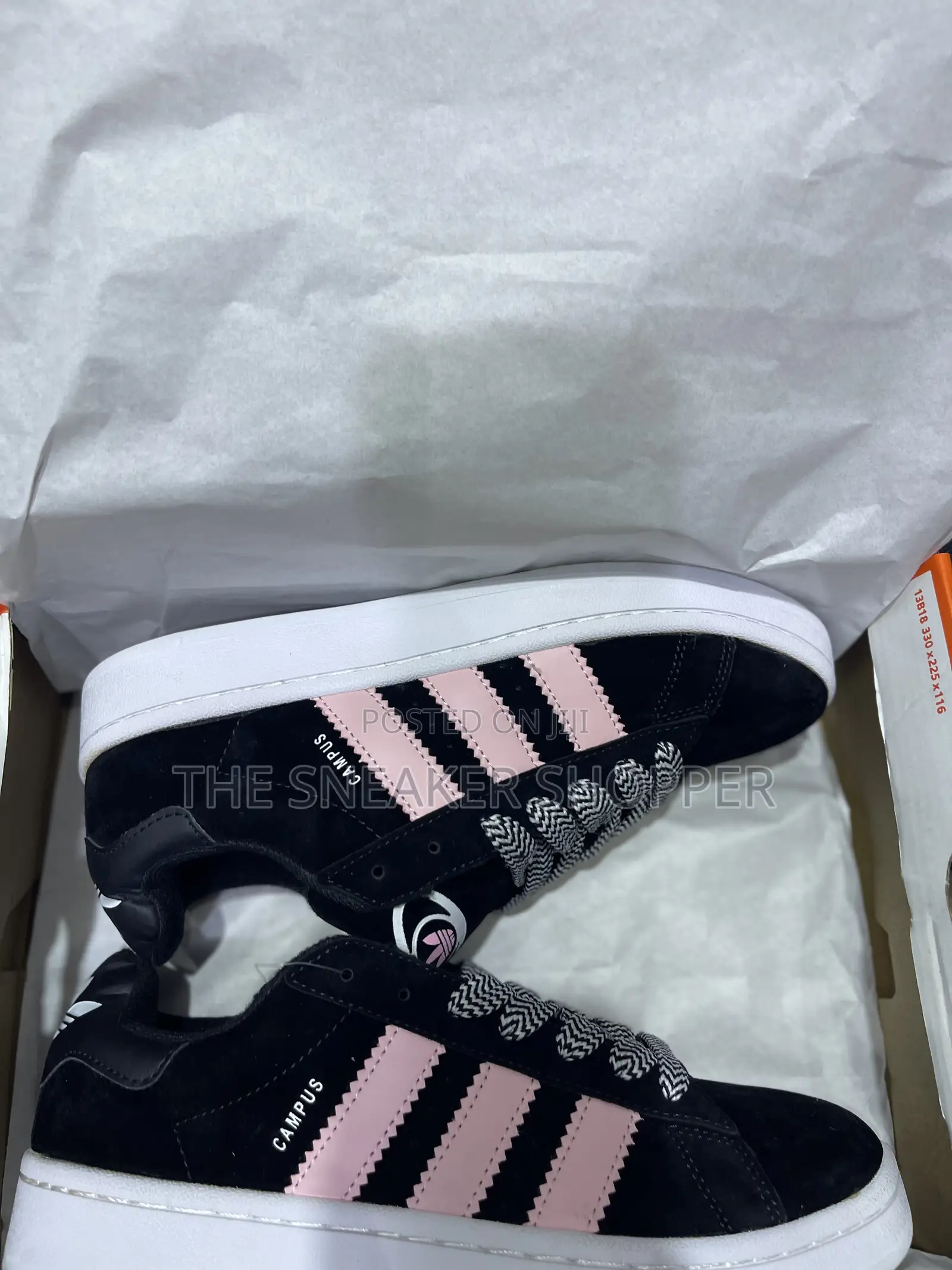 Campus Black And Pink