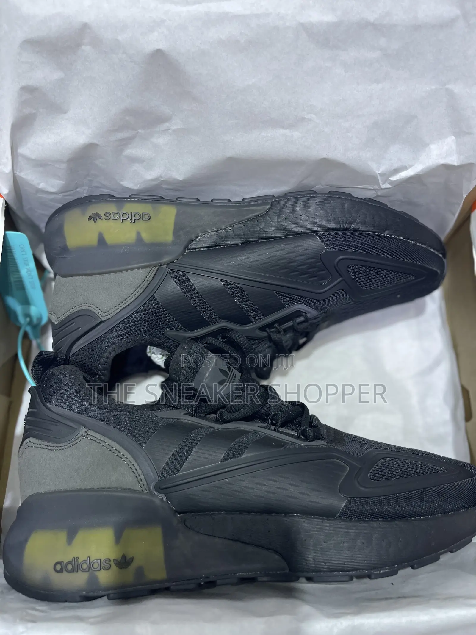 Zx Adidas Sneaker Black In Color