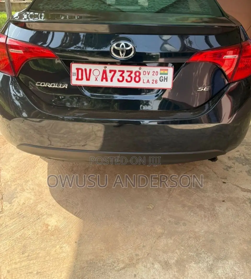 Toyota Corolla 2018 Black