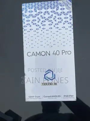 New Tecno Camon 40 Pro 5G 256 GB Blue