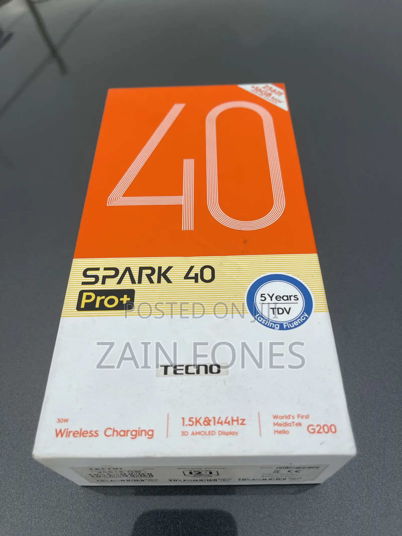New Tecno Spark 40 Pro+ 256 GB Blue