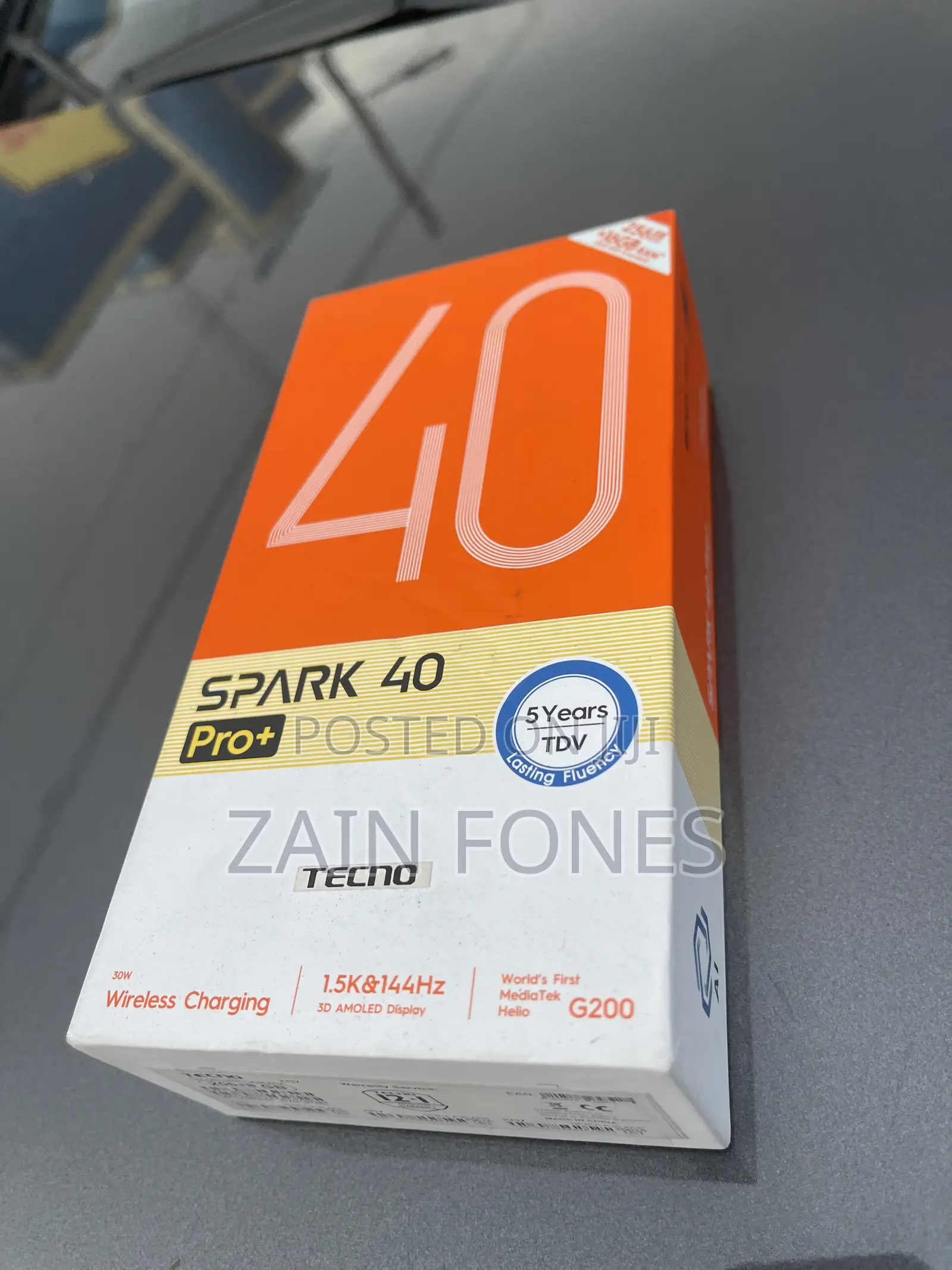 New Tecno Spark 40 Pro+ 256 GB Blue