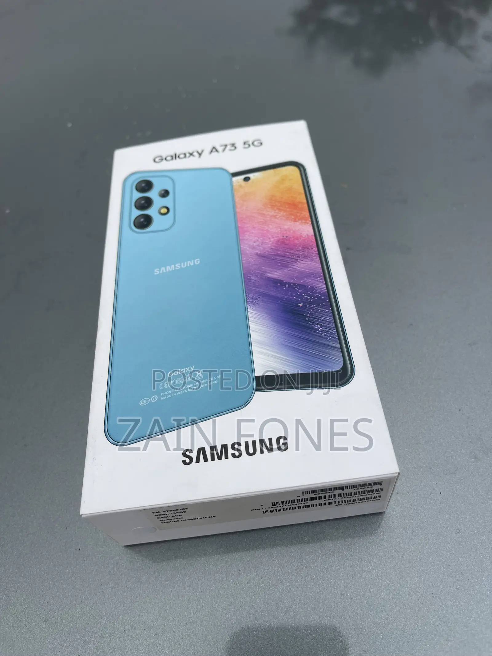 New Samsung Galaxy A73 5G 256 GB Blue