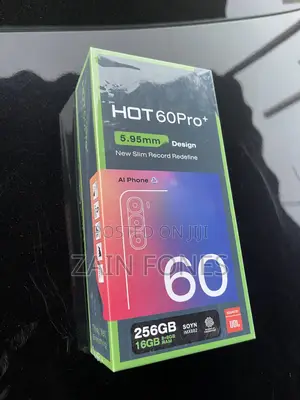 New Infinix Hot 60 Pro+ 256 GB Gray