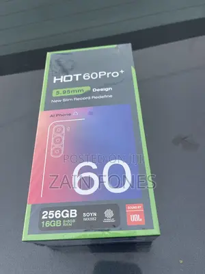 New Infinix Hot 60 Pro+ 256 GB Gray