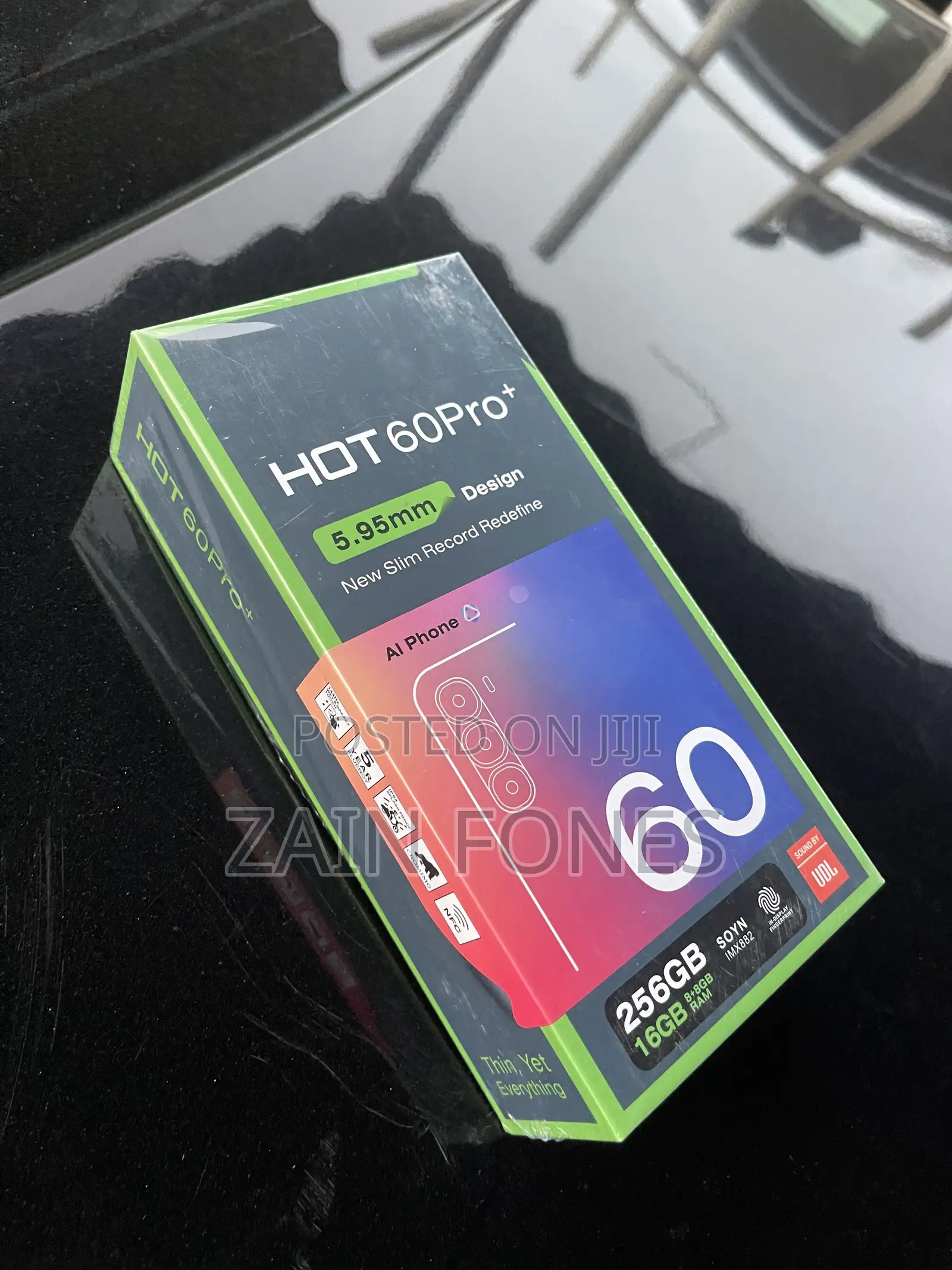 New Infinix Hot 60 Pro+ 256 GB Gray