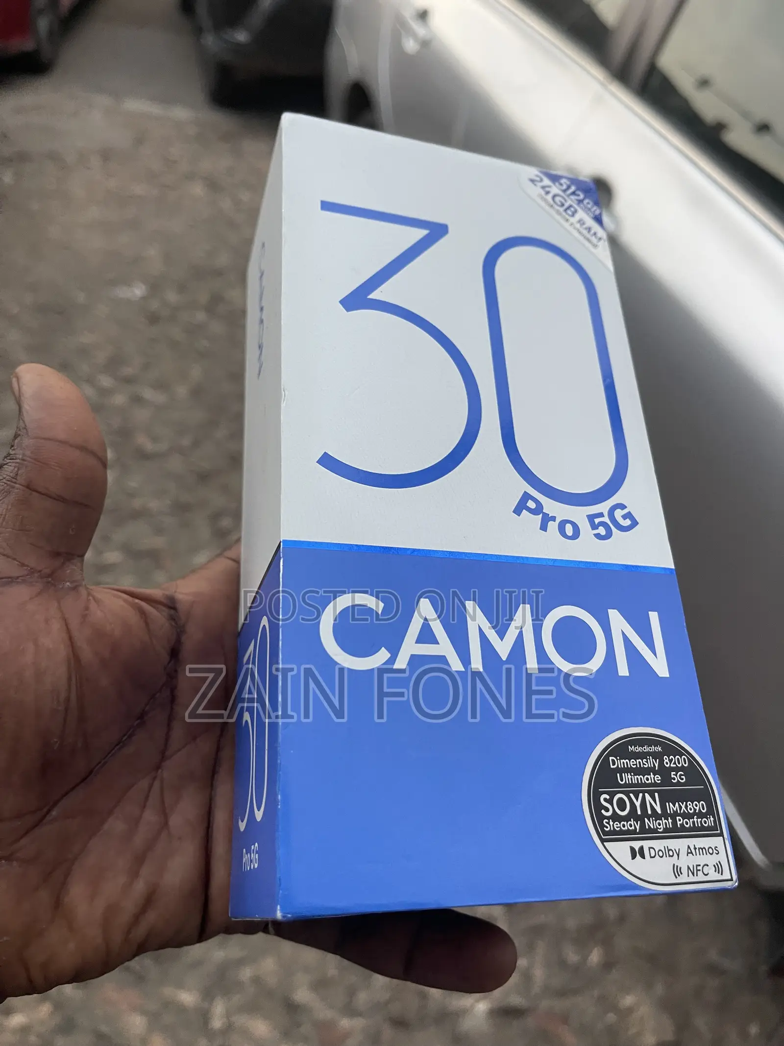 New Tecno Camon 30 Pro 5G 512 GB Black