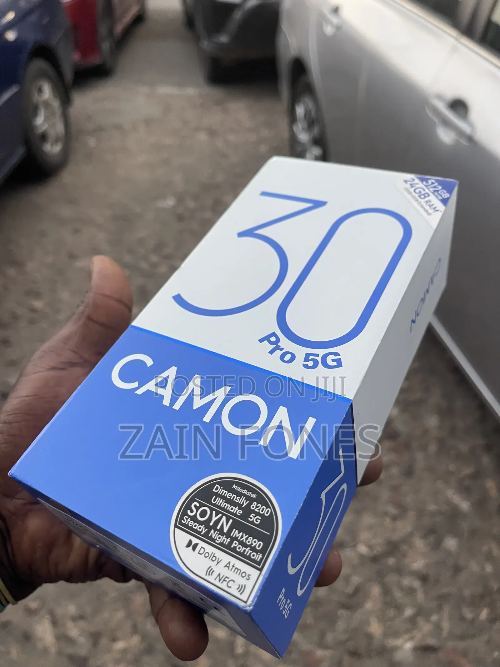 New Tecno Camon 30 Pro 5G 512 GB Black