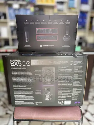 M Audio Bx5 and 2i2 4th Gen Bundle Set