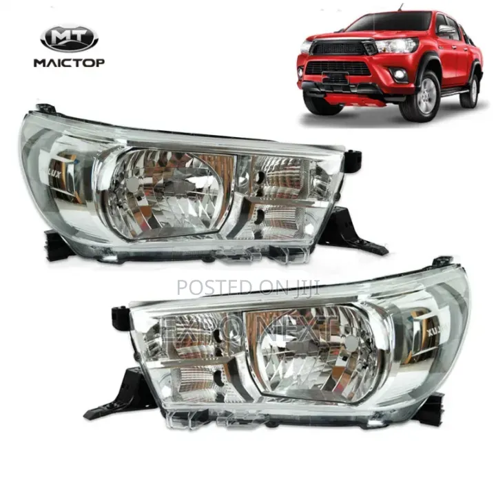 Hilux Vigo 2015-2019 Headlight Light Abs Plastic