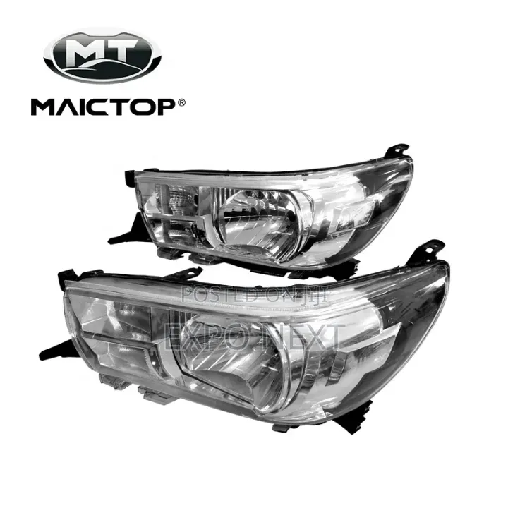 Hilux Vigo 2015-2019 Headlight Light Abs Plastic