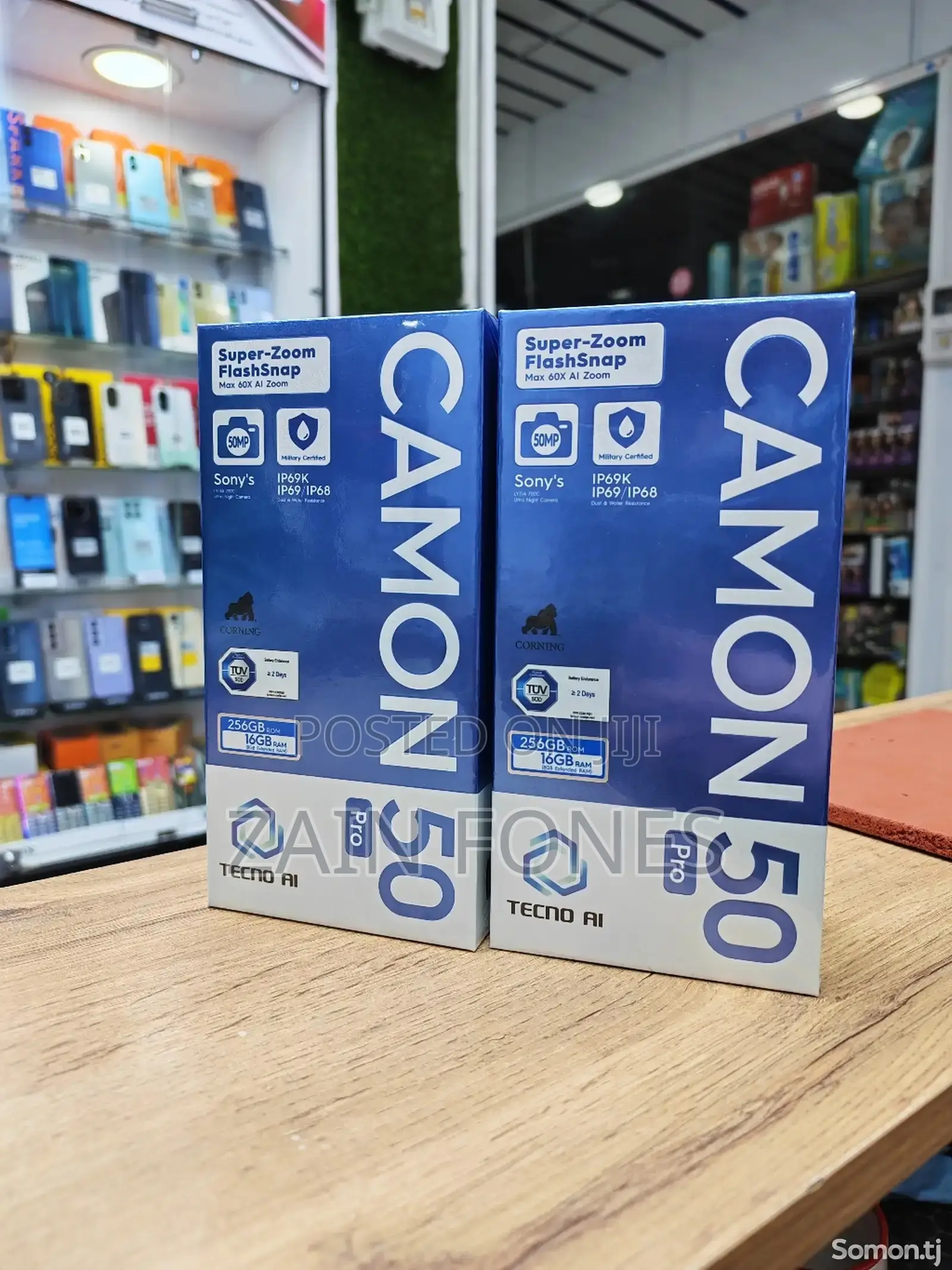 New Tecno Camon 50 Pro 256 GB Black