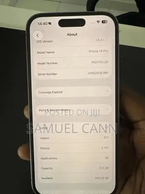 Apple iPhone 14 Pro 512 GB Purple