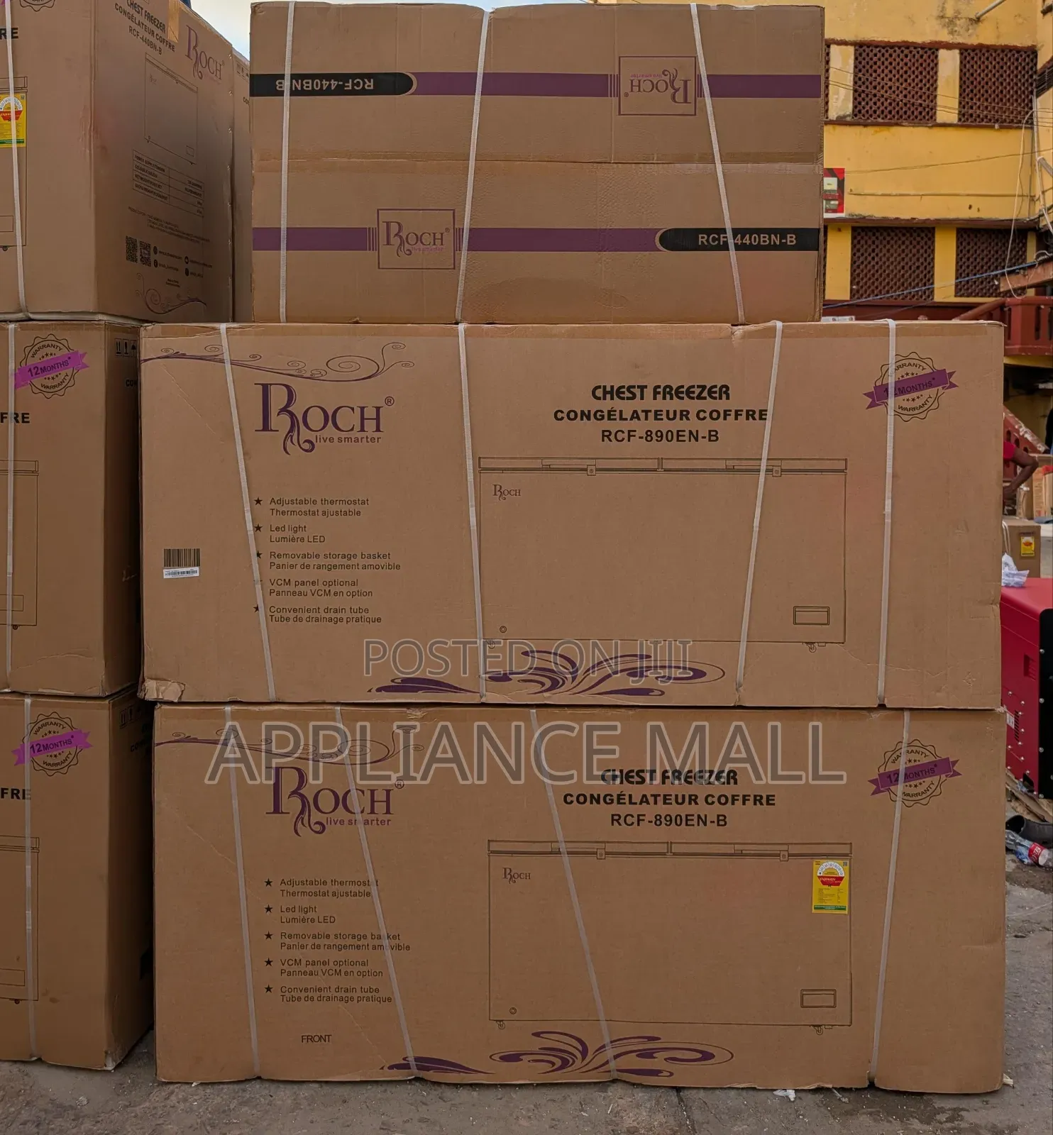 Roch Freezer 708l Double Door