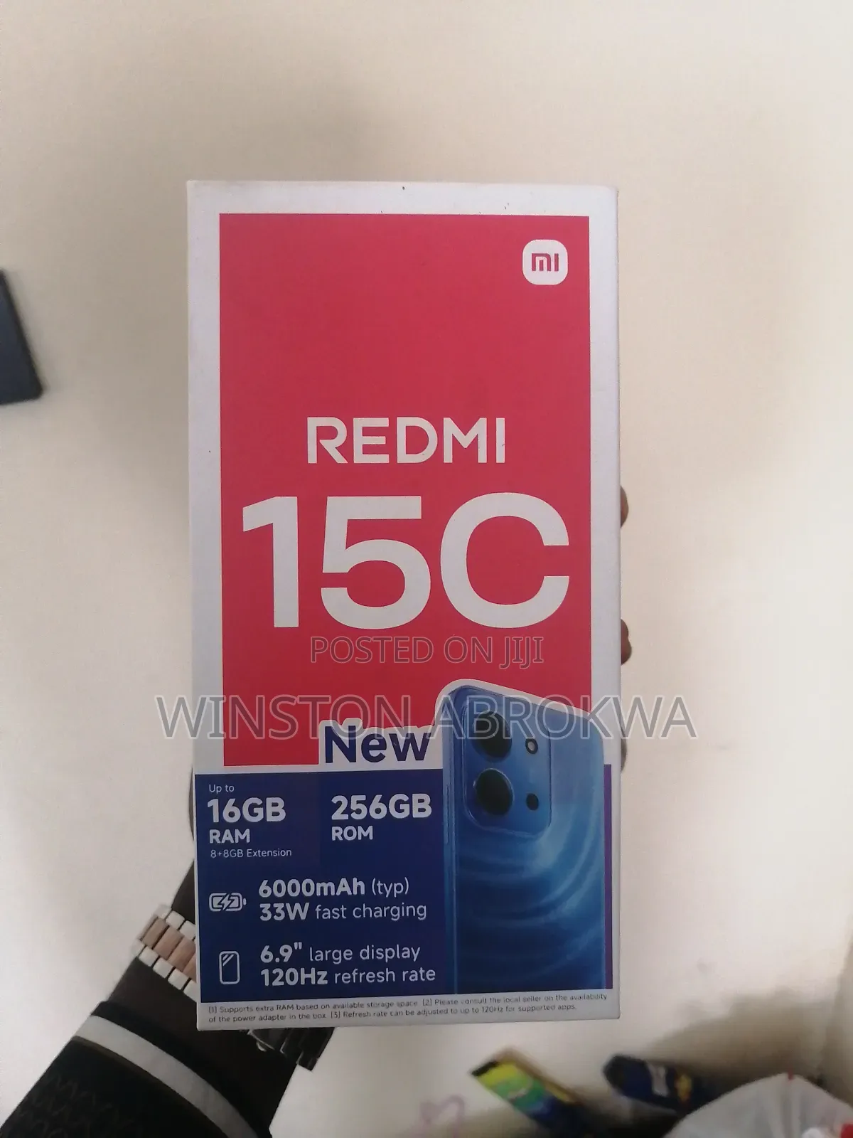 New Xiaomi Redmi 15C 4G 256 GB Black