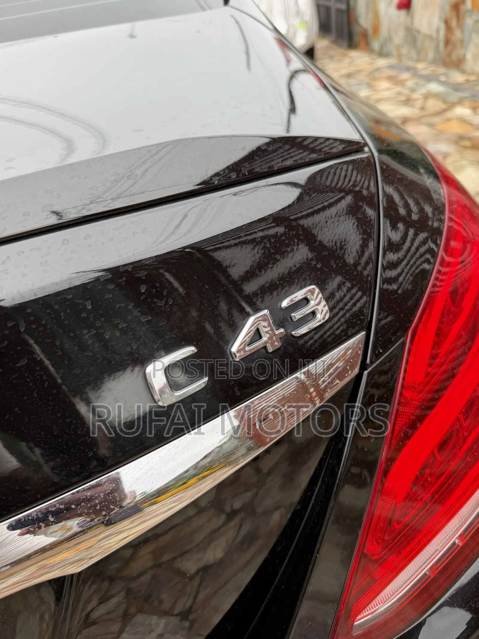Mercedes-Benz C43 4Matic Sedan AWD (3.0L V6 9AM) 2017 Black