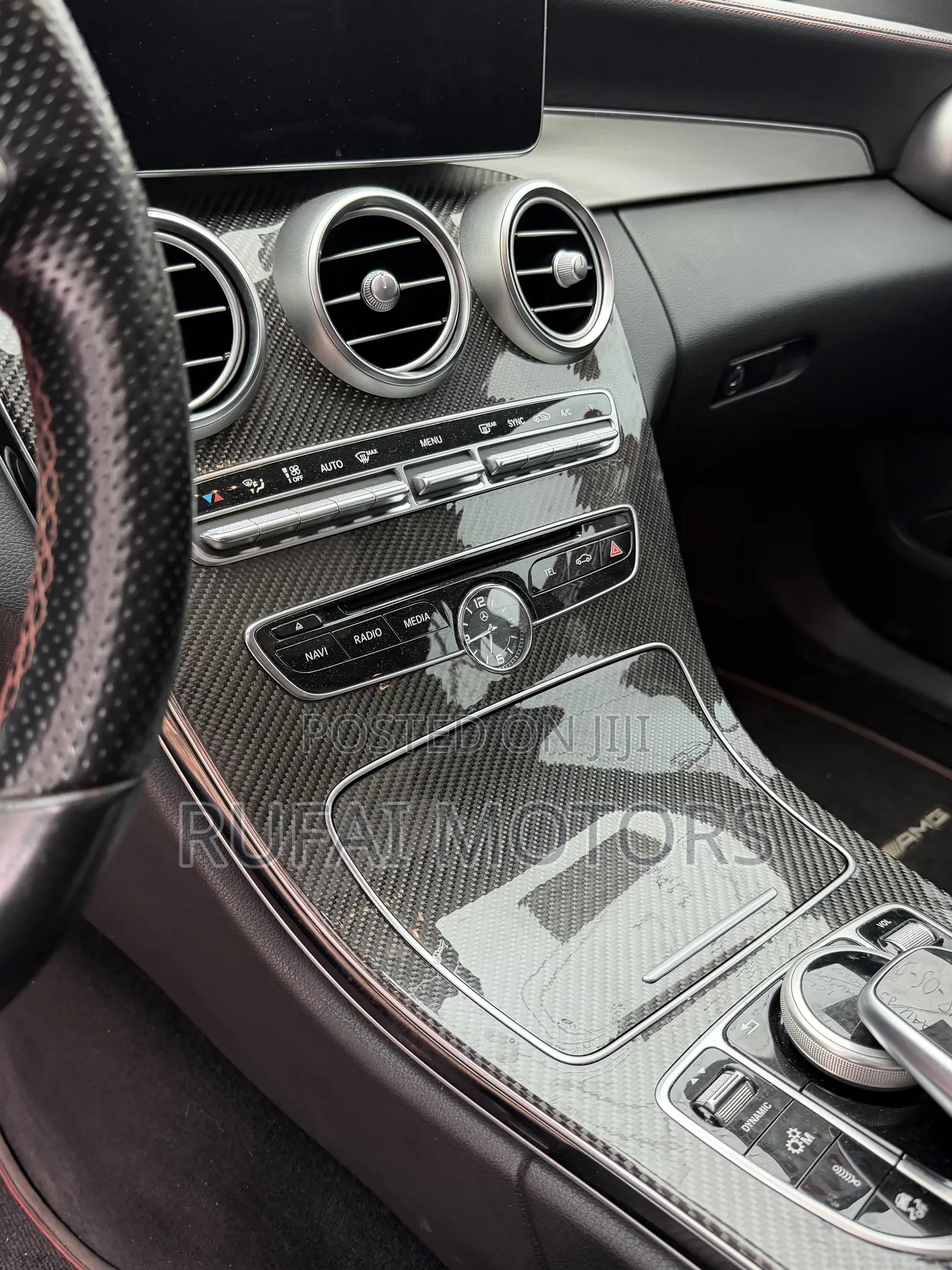 Mercedes-Benz C43 4Matic Sedan AWD (3.0L V6 9AM) 2017 Black