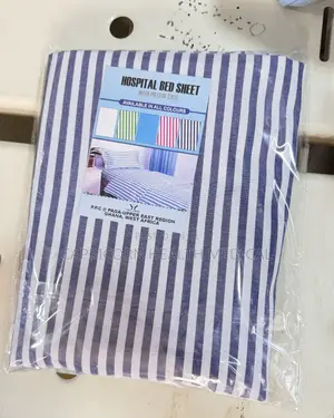 Hospital Bedsheets + One Pillow Case