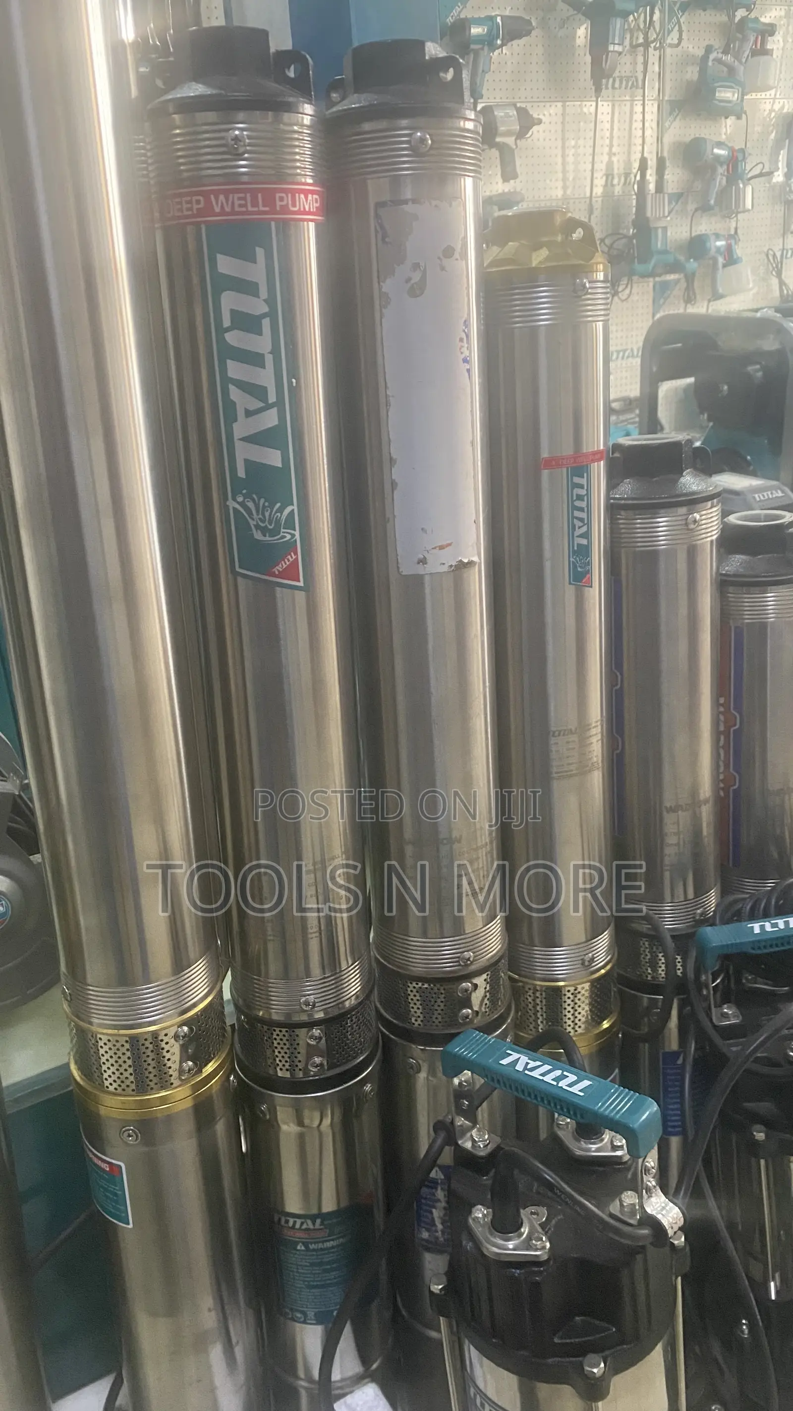 Total Deep Well Pump (0.5hp, 0.75hp, 1hp, 1.5hp, 2hp)