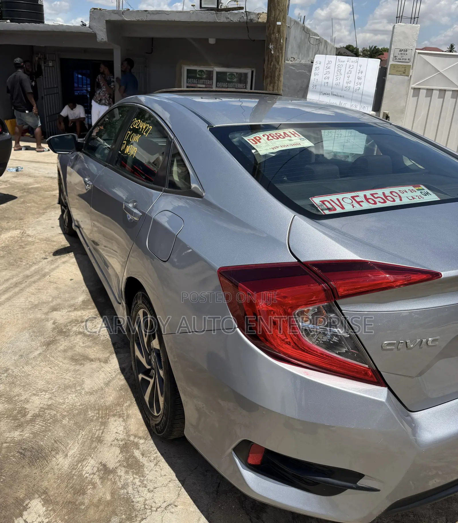 Honda Civic EX 4dr Sedan (1.5L 4cyl) 2016 Silver