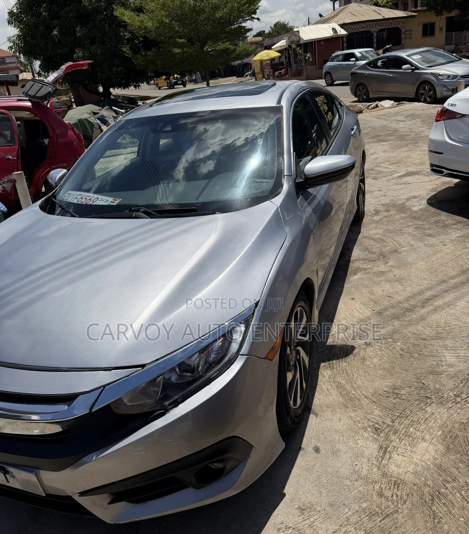 Honda Civic EX 4dr Sedan (1.5L 4cyl) 2016 Silver
