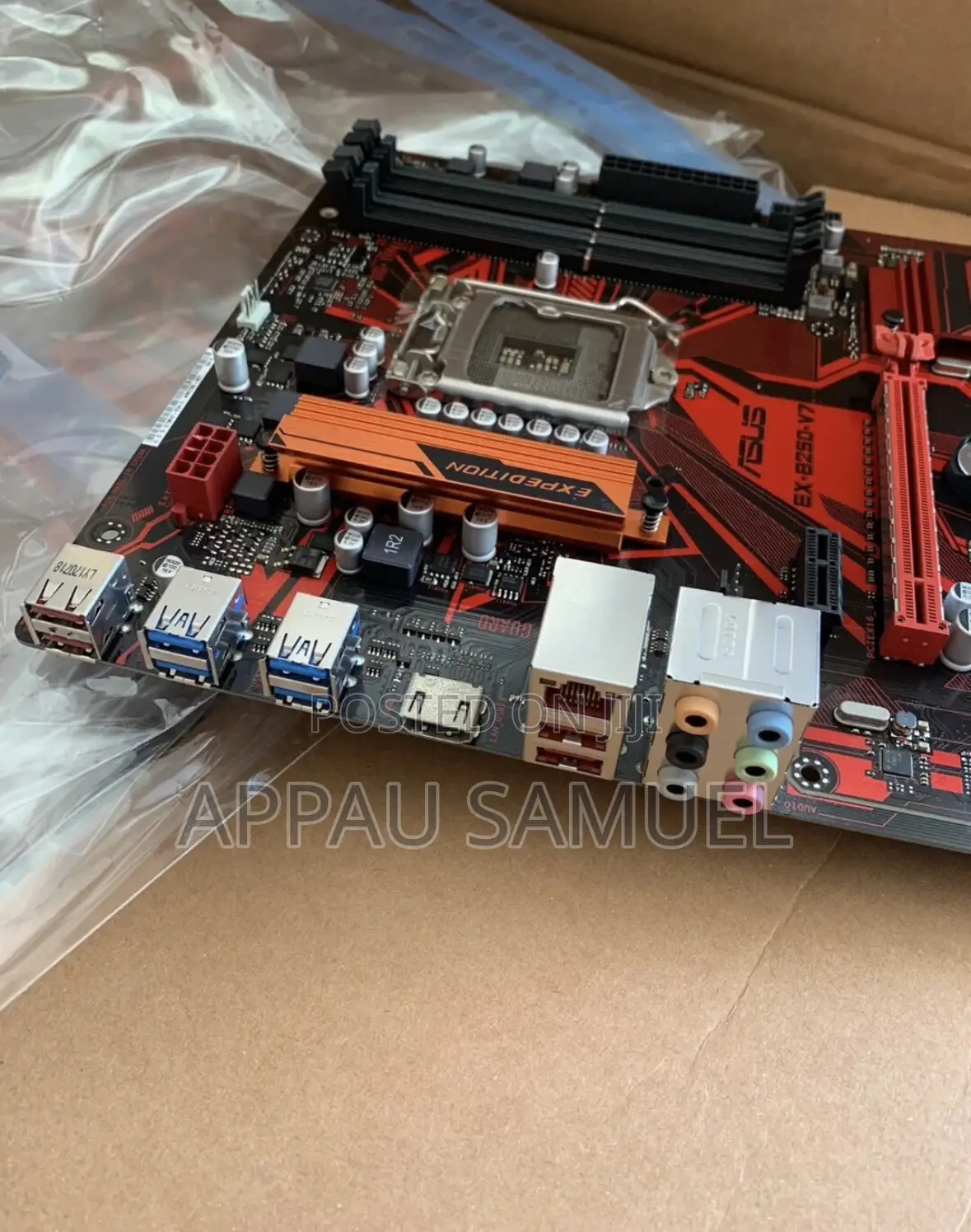 Asus Ex-b250-v7 Motherboard + Intel Core I5-6600